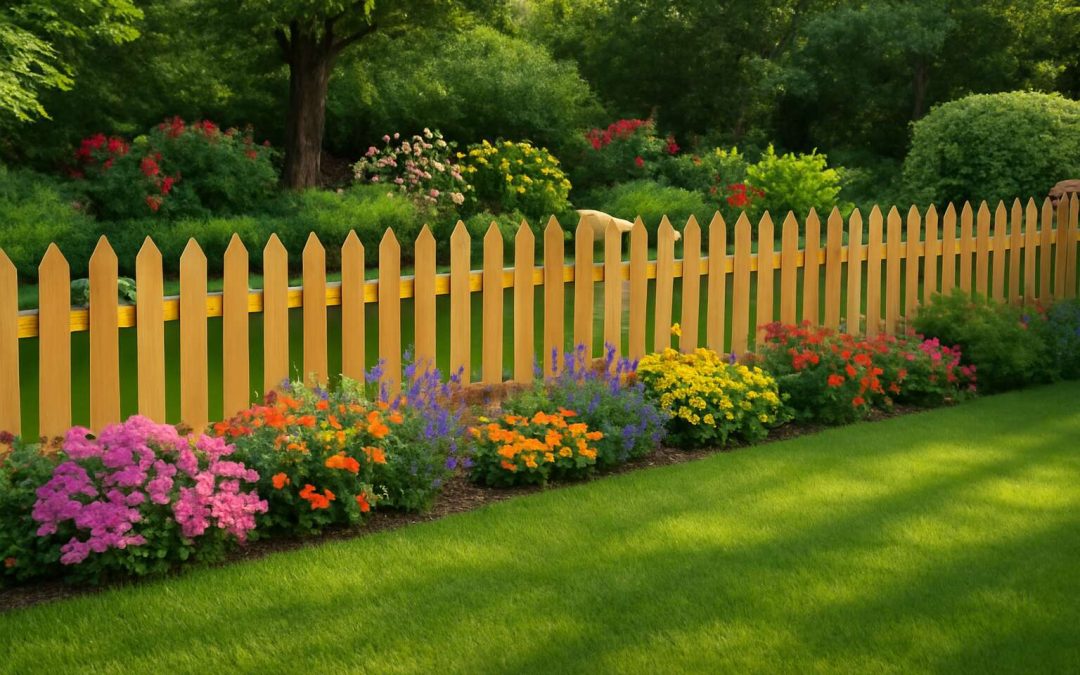 fencing the yard