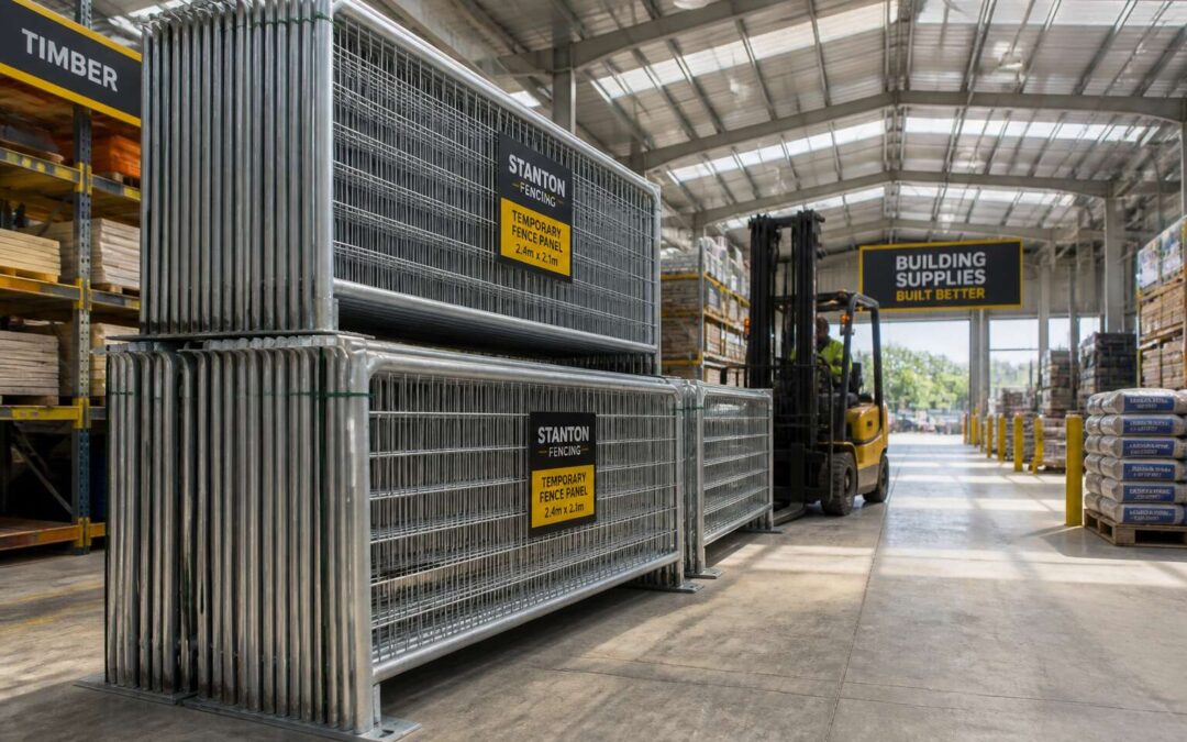 Builders warehouse fencing keeps job sites secure with durable panels and gates.