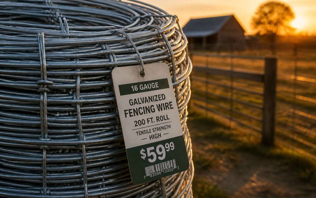 fencing wire prices